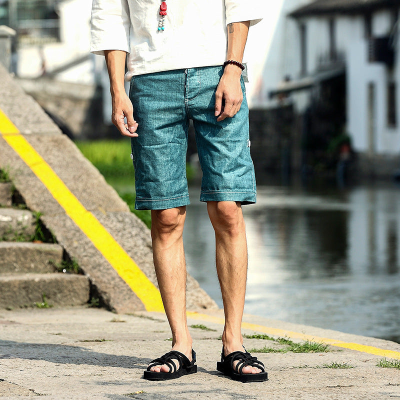 Summit Luxe Linen Shorts