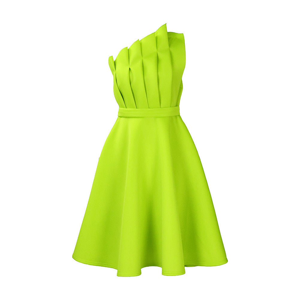 Ruffle Charm Plus Dress Sean Powell Apparel