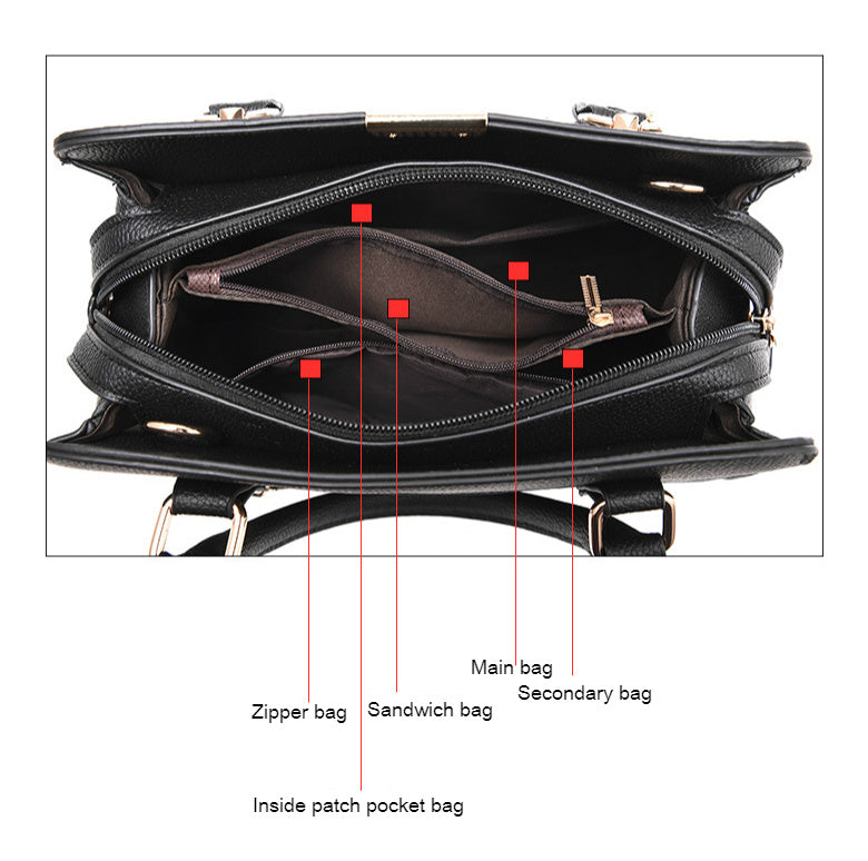 Classic Chic Mother’s Shoulder Bag