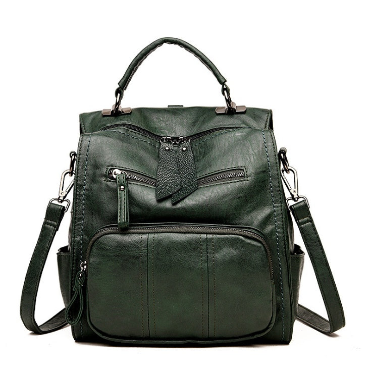 Backpack multi-purpose backpack soft face PU leather backpack Sean Powell Apparel