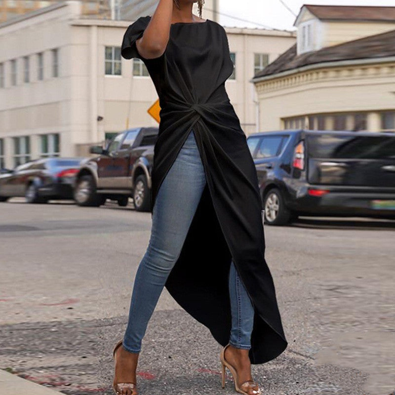 Airy Grace Button-Down – Professional Plus Size Summer Top