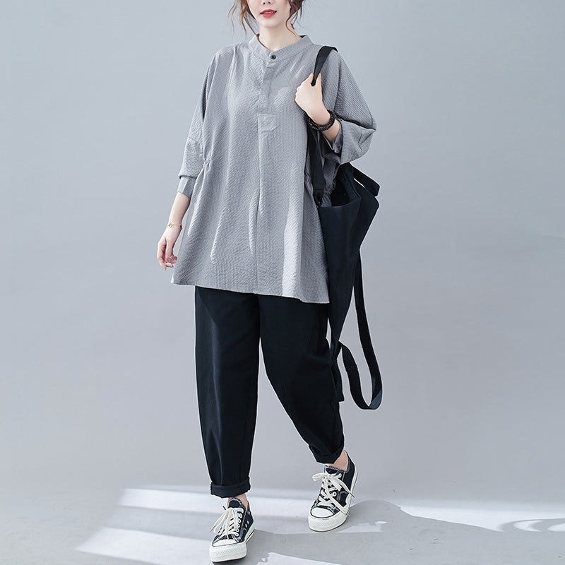 Loose Slimming Blouse For Fat Women Plus Size Women's Clothing Sean Powell Apparel