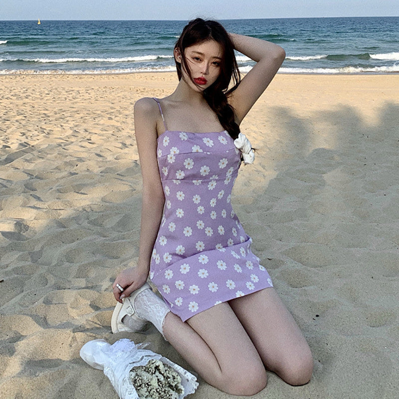 Floral Allure Slip Dress Sean Powell Apparel