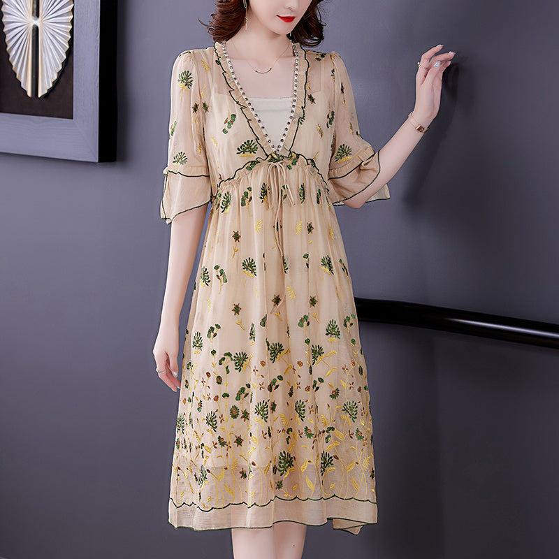 Silken Grace Summer Dress