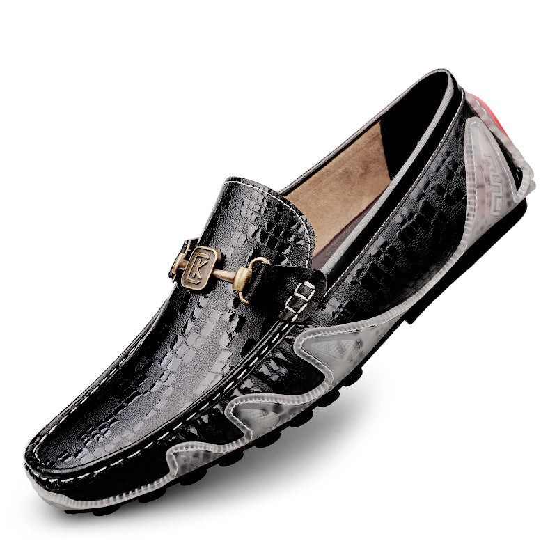Prime Hide Men’s Leather Walkers – First Layer Cowhide Casual Shoes