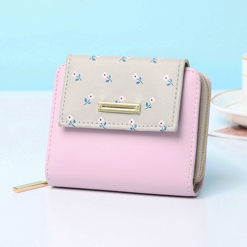 Print Pop Zipper Wallet