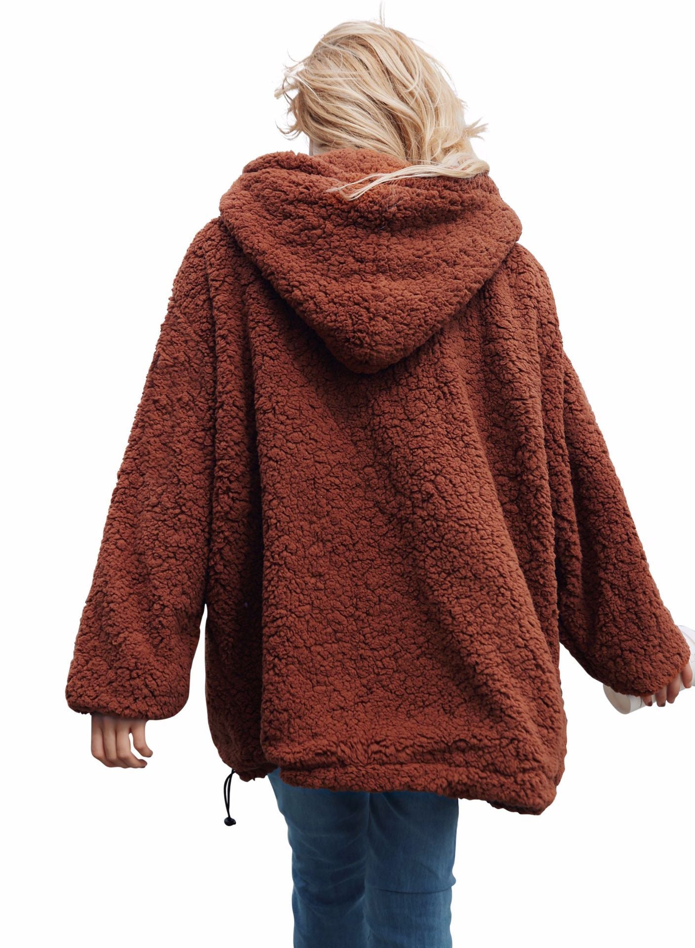 Cozy Plush Plus Sweater Coat