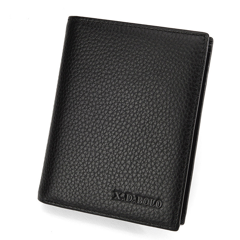 Elite Edge Slim Leather Wallet for Men Sean Powell Apparel