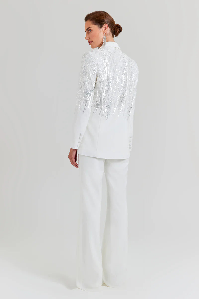 Glamour Sparkle Two-Piece Sequin Set