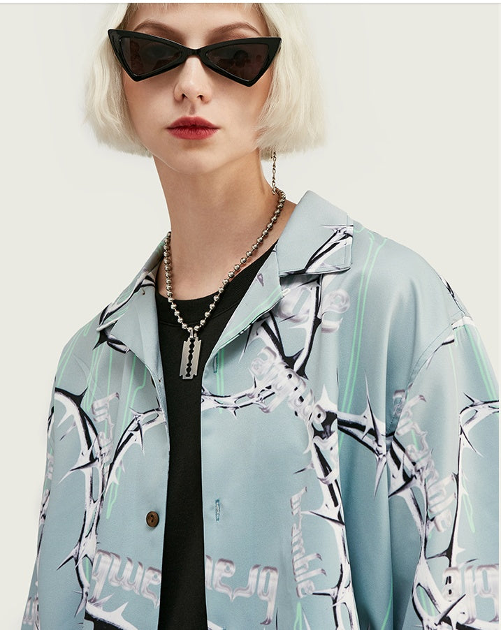 Pixel Palm Street Shirt