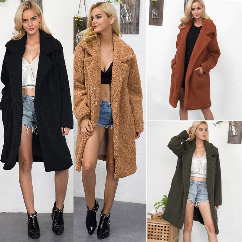 Urban Luxe Faux Fur Coat