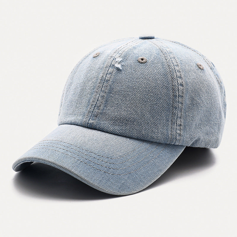 Korean-Inspired Frayed Denim Cap Sean Powell Apparel