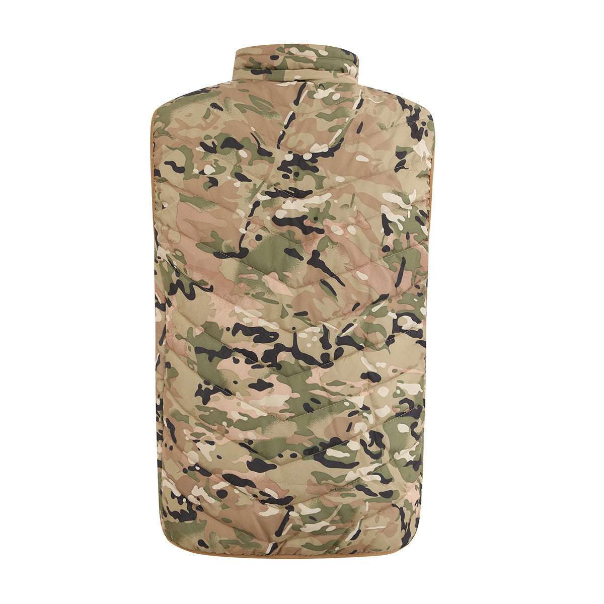 Tactical Pro Men’s Camouflage Vest – Outdoor Fall & Winter Warmth