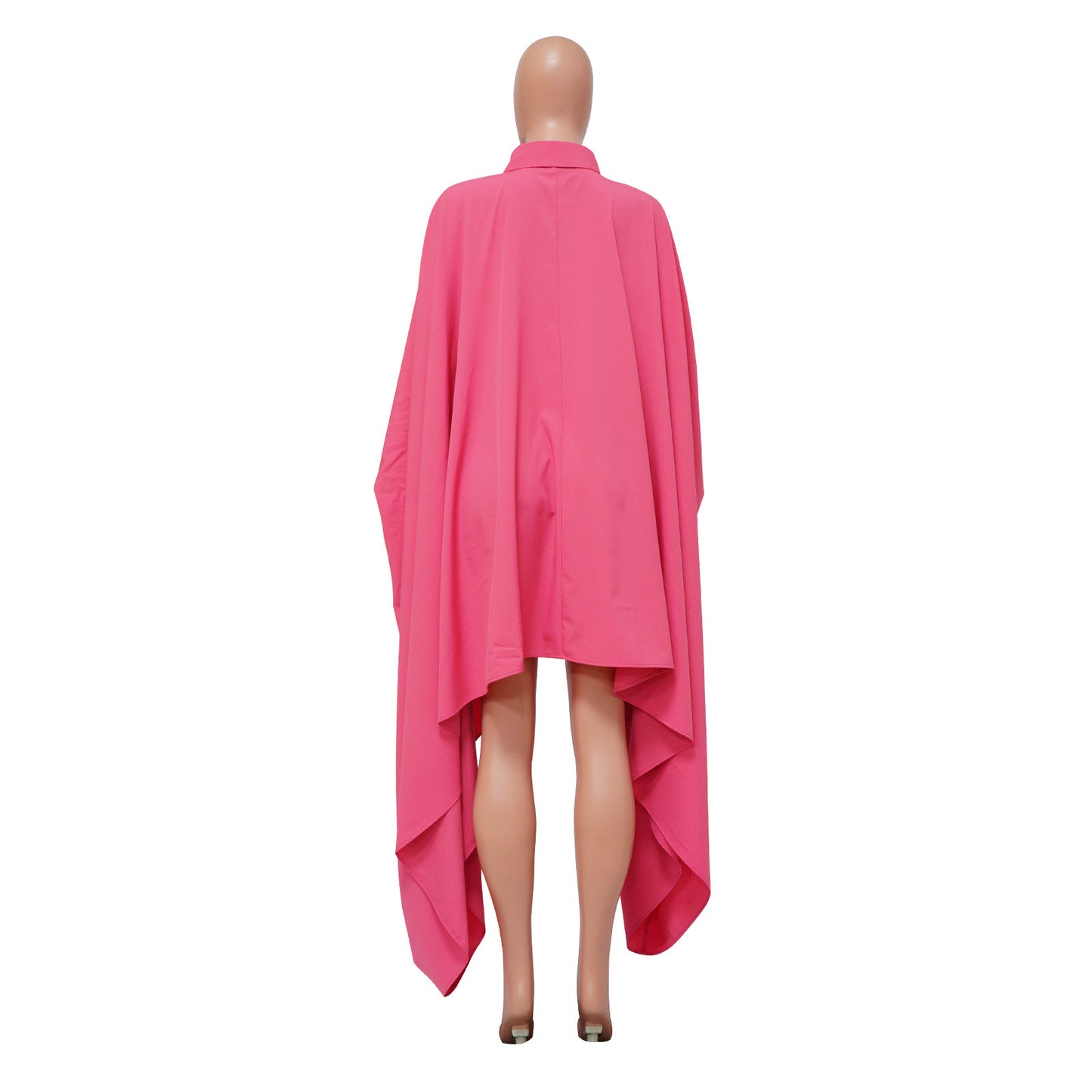 Sculpted Comfort Plus-Size Batwing Dress