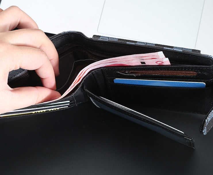 Slim & Functional Men's Fashion Wallet – Versatile All-Purpose Style Sean Powell Apparel