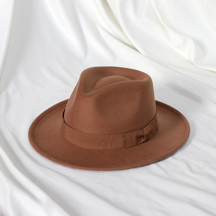Retro Charm Bowknot Jazz Hat Sean Powell Apparel