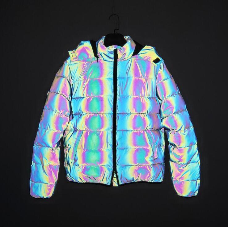 Rainbow reflection winter jacket Sean Powell Apparel