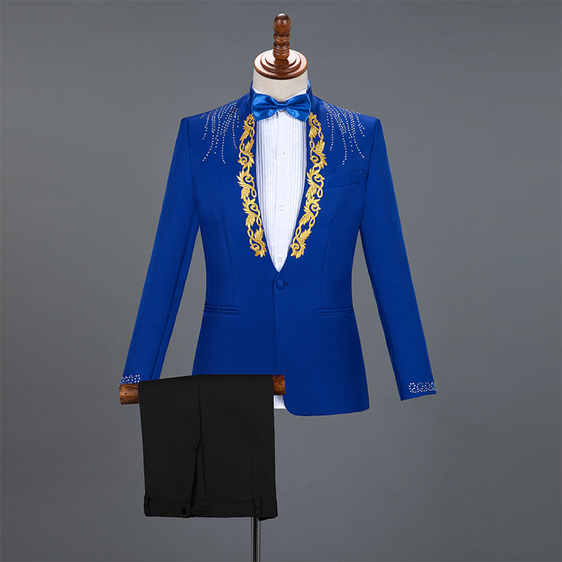 Majestic Men’s High-Collar Ensemble