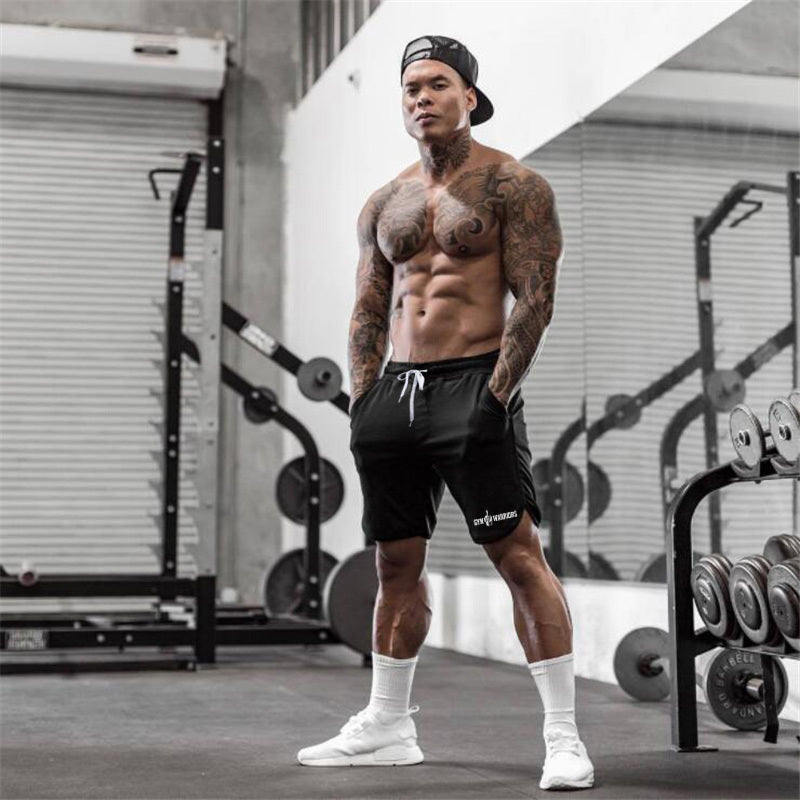 Summer Training Shorts – Men’s Quick-Dry Mesh Gym Gear