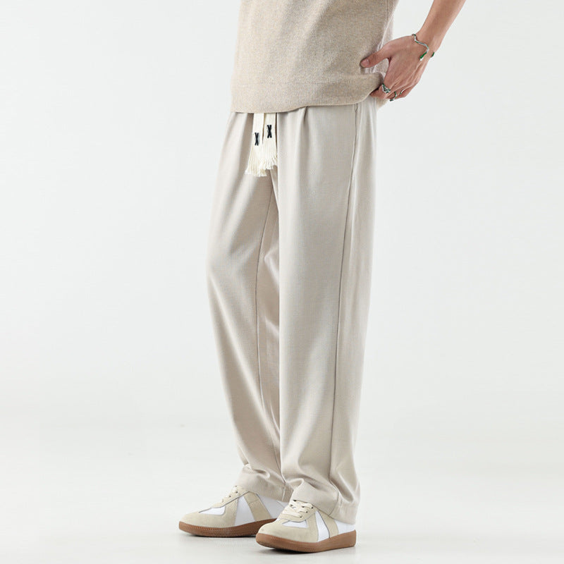 Modern Japanese Minimalist Casual Pants for Men