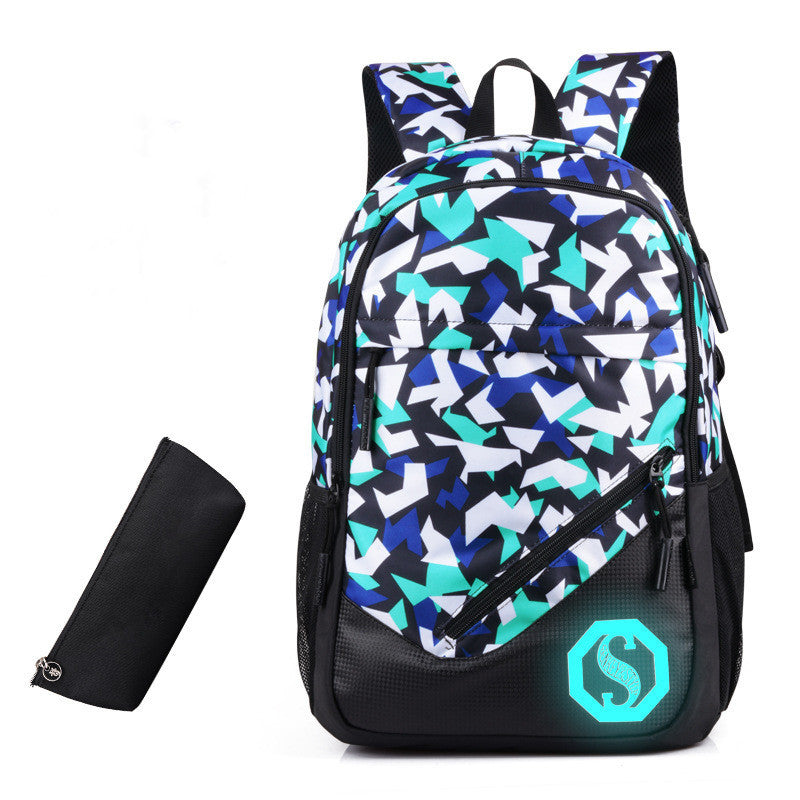 Mens Graffiti Three Piece Plaid Backpack Sean Powell Apparel