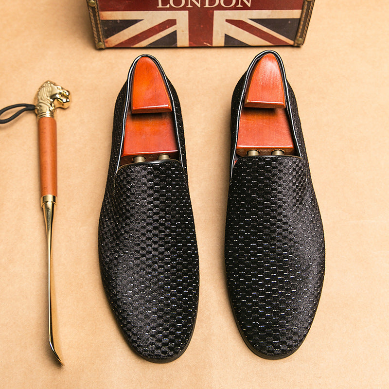 Urban Drift Men’s Moc Toe Leather Slip-Ons