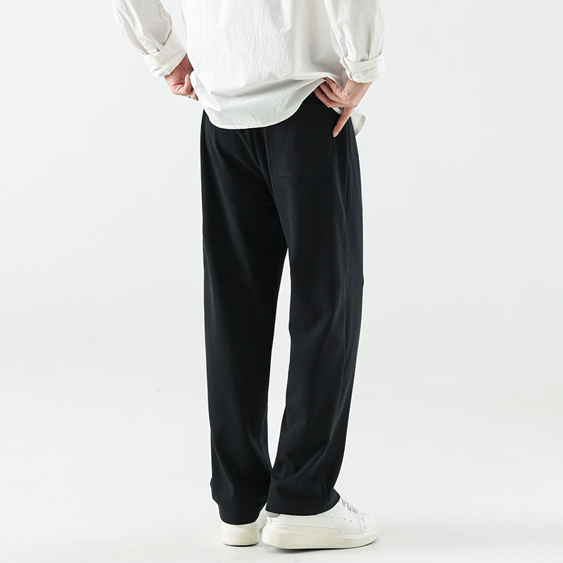 Modern Japanese Minimalist Casual Pants for Men