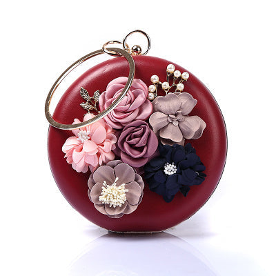 Gorgeous Round Clutches - RED Sean Powell Apparel