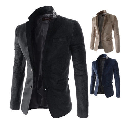 Classic Suede Men’s Suit
