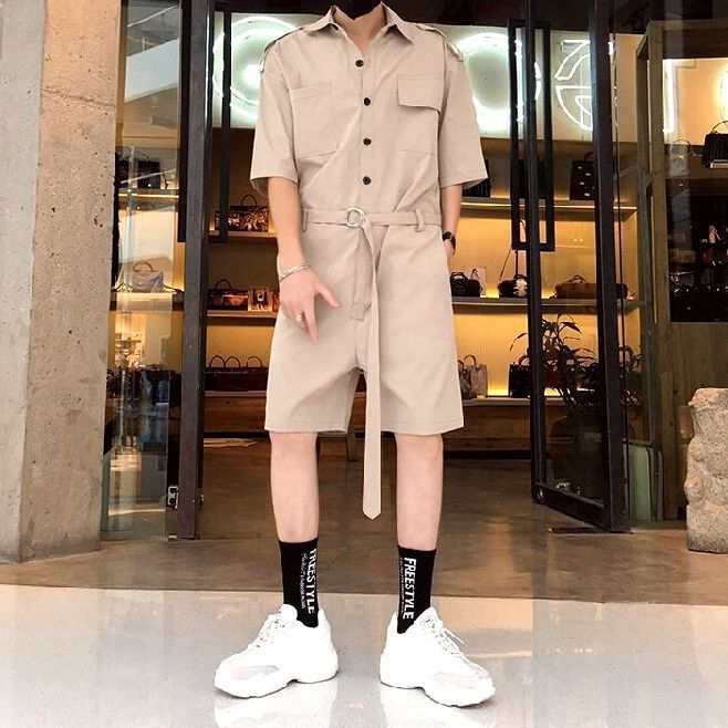 Urban Belted Romper