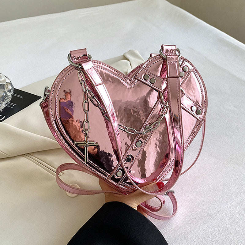 Romantic Heart Chain Handbag