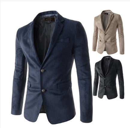 Classic Suede Men’s Suit