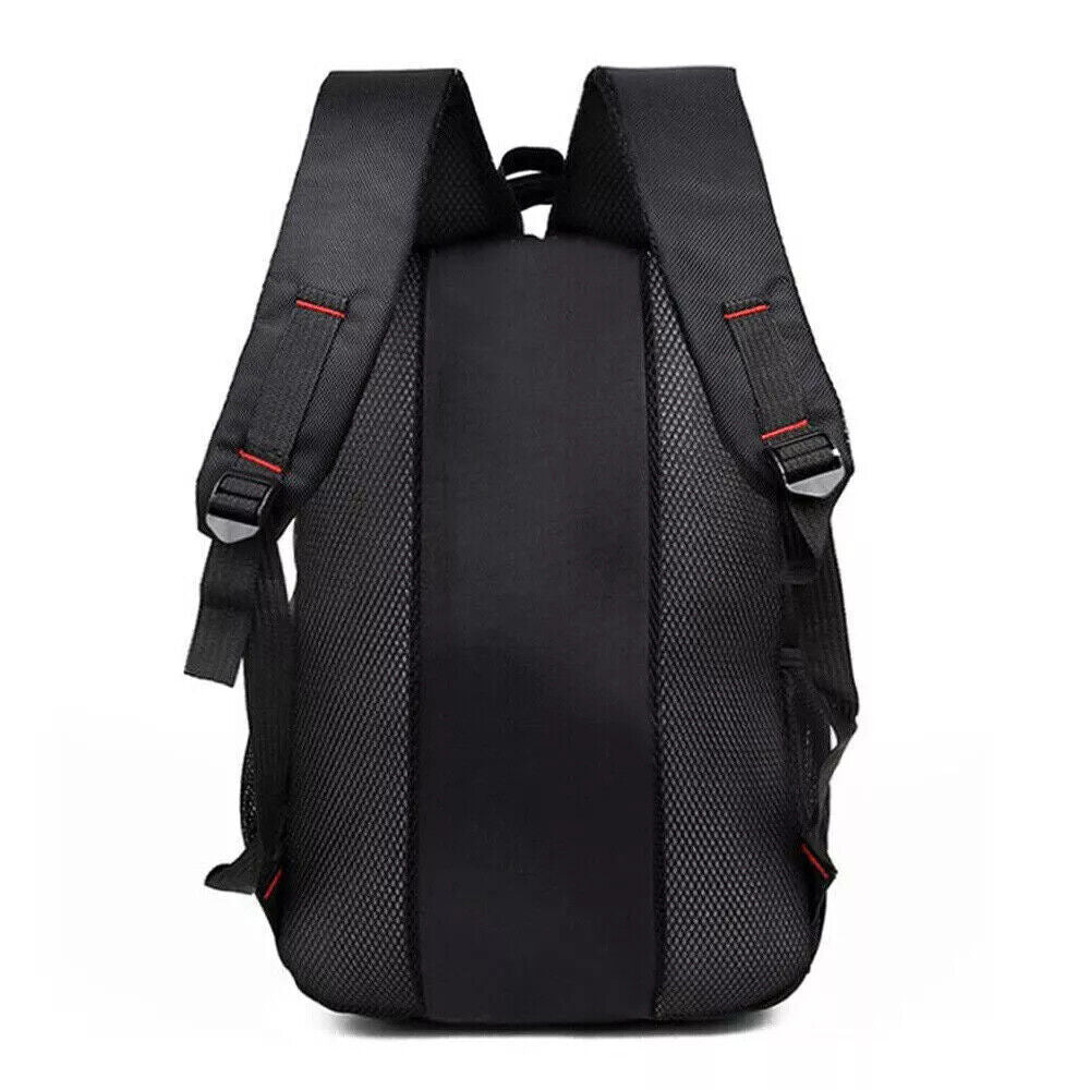 Mens Black Large Backpack Rucksack - Outdoor Sport Work School Travel Hiking Bag Sean Powell Apparel