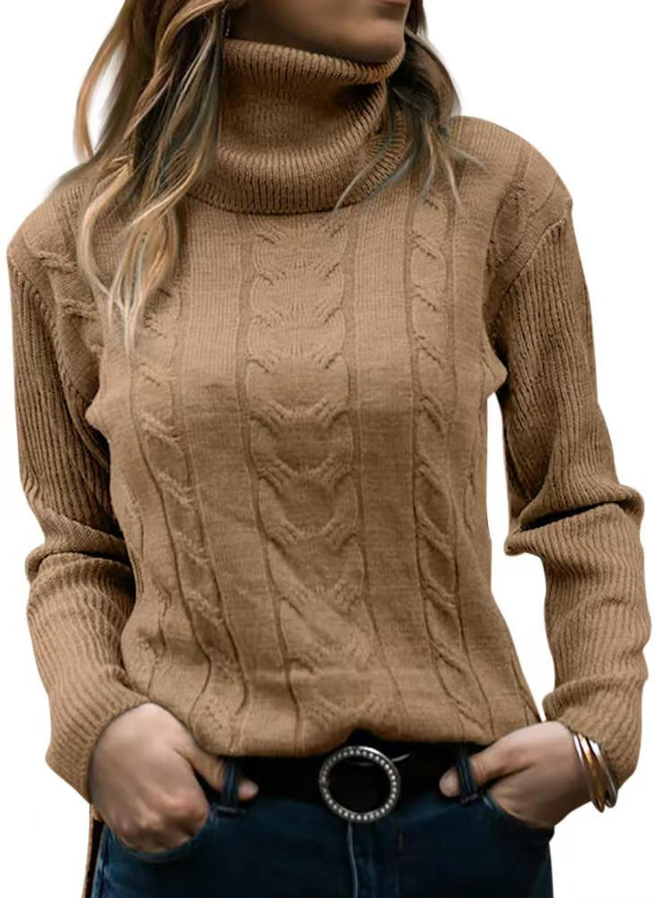 Classic Retro Turtleneck Knit