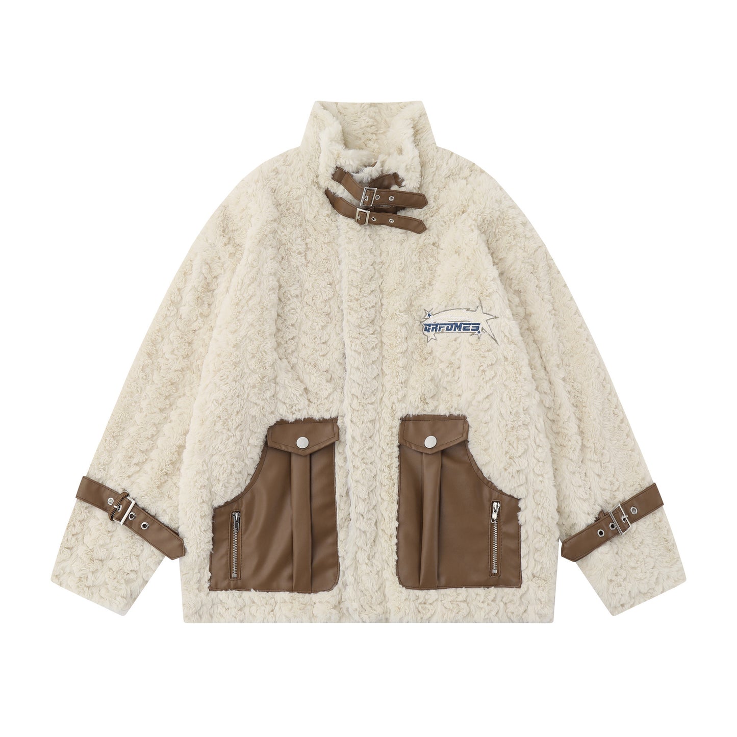 Luxe Ride Thickened Wool Motorcycle Jacket