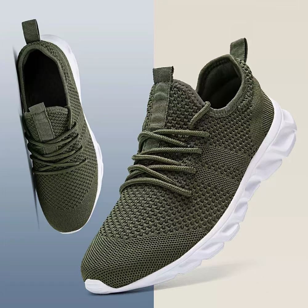 Breeze Stride White Sneakers