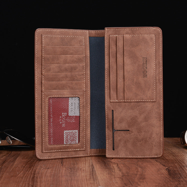 Slim Fit Men's Long Card Holder Wallet Sean Powell Apparel