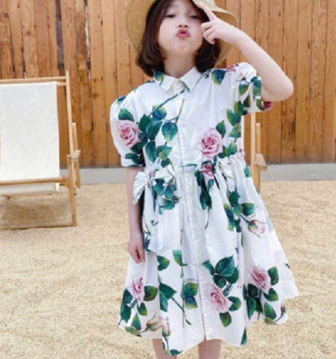 Petal Grace: Flower Patterned Dress