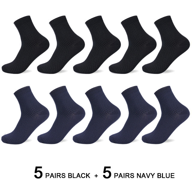 Bamboo Blend Men’s Comfort Business Socks