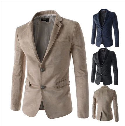 Classic Suede Men’s Suit