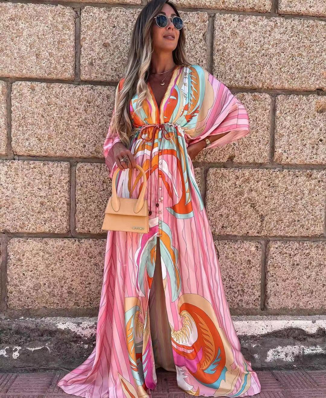 Floral Whisper Maxi Dress Sean Powell Apparel
