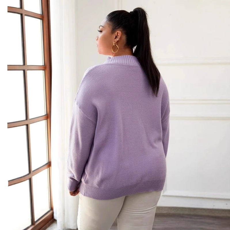 Serene Knit Plus Pullover