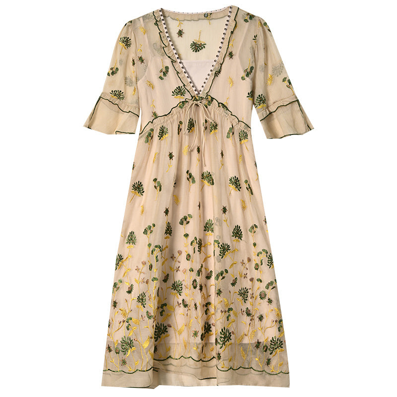 Silken Grace Summer Dress