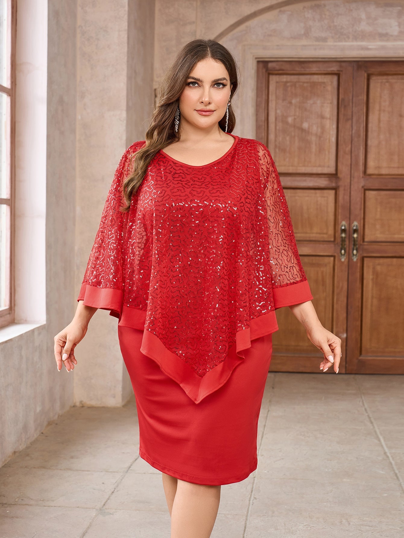 Elegant Flow Plus Midi Sean Powell Apparel