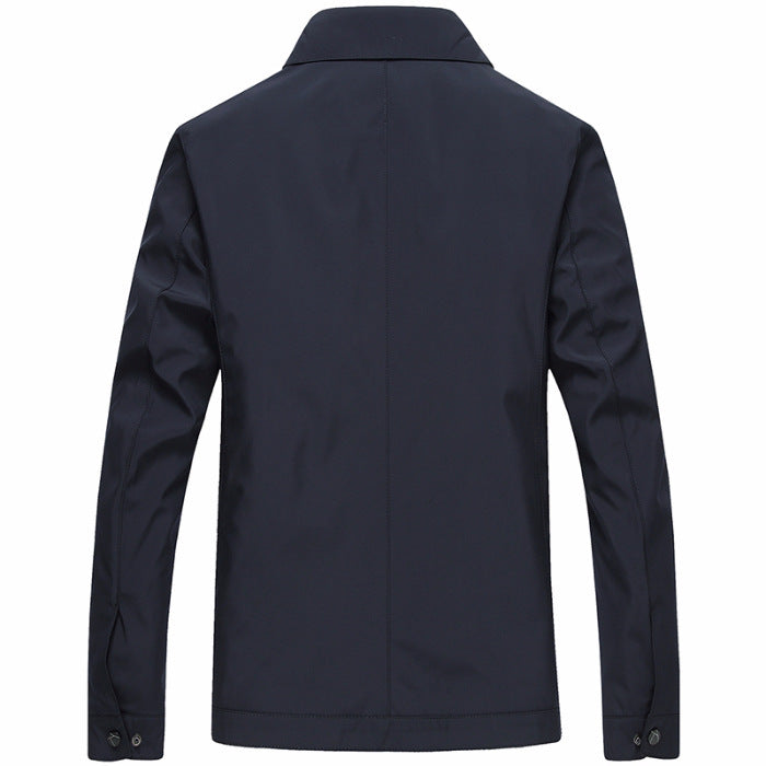 Modern Casual Business Overcoat for Men