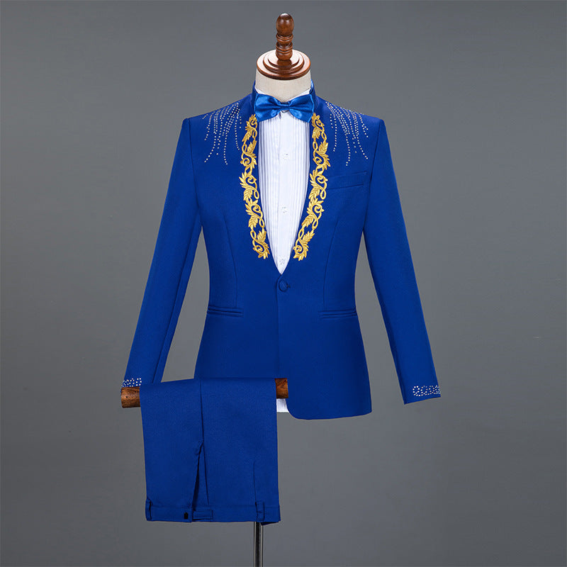 Majestic Men’s High-Collar Ensemble