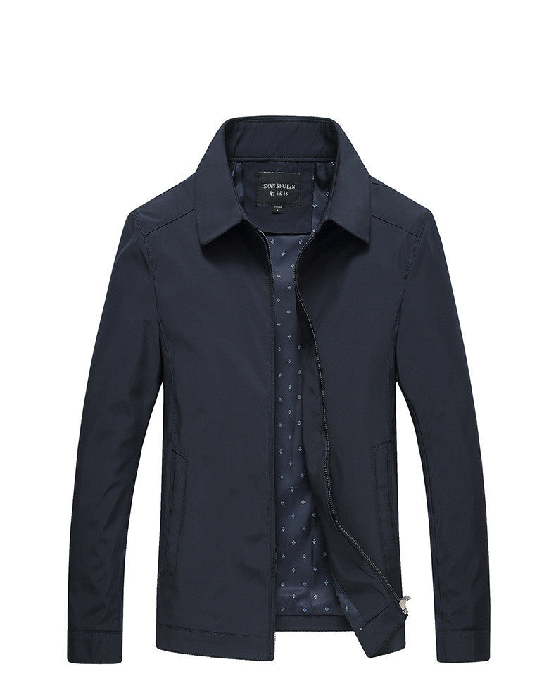Modern Casual Business Overcoat for Men
