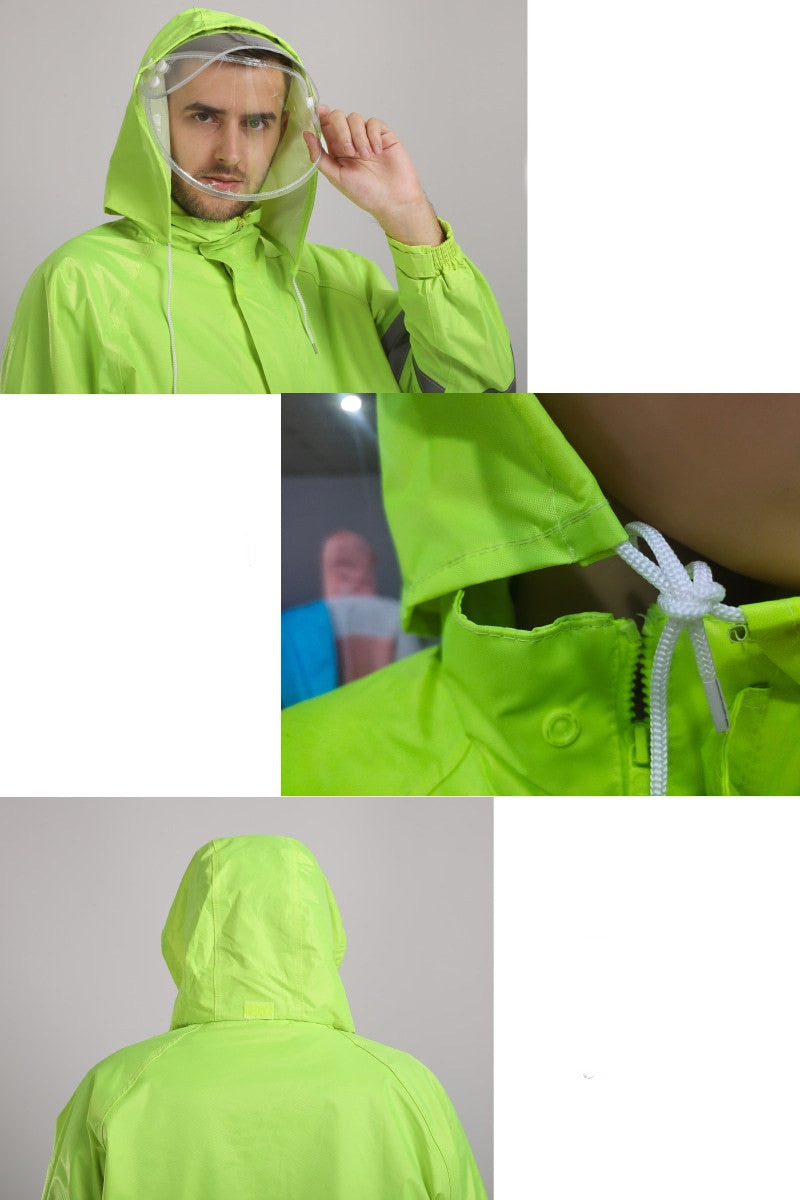 Thickened Oxford Cloth Rainproof Split Raincoat Sean Powell Apparel