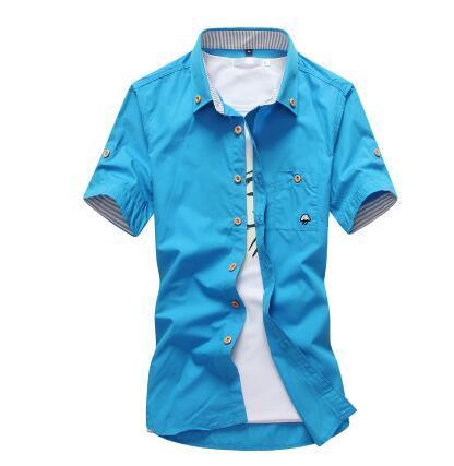 Embroidered Elegance Men's Shirt