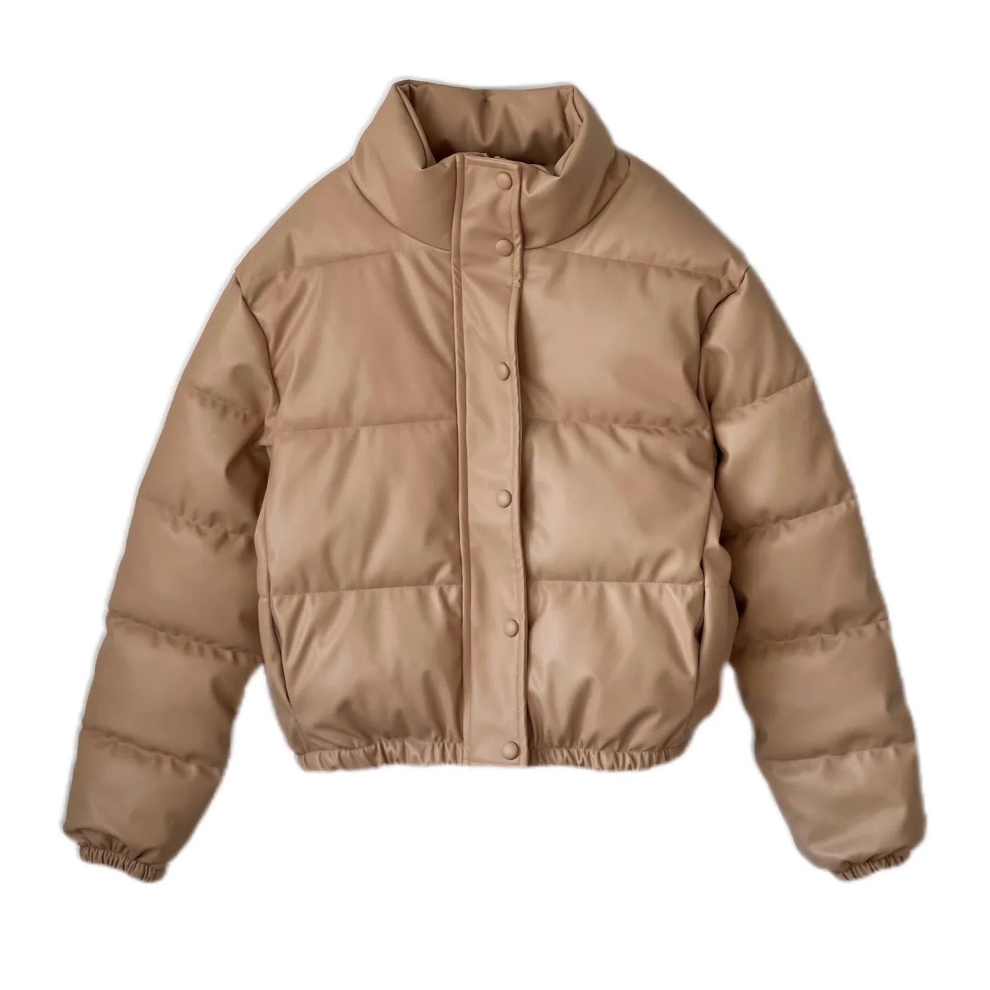 Faux leather cotton jacket Sean Powell Apparel